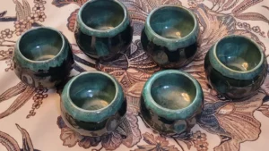 BLW - Emerald Fluxed Bourbon Cups